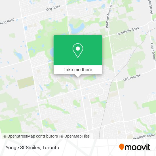 Yonge St Smiles map