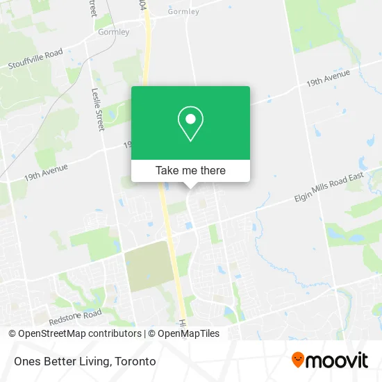 Ones Better Living map