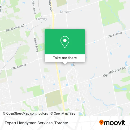Expert Handyman Services map