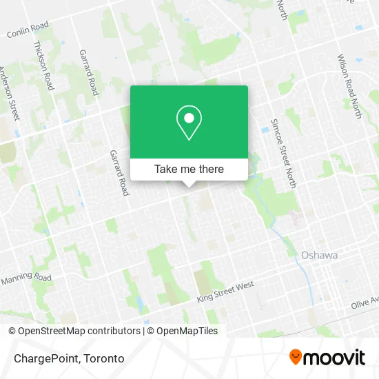 ChargePoint map