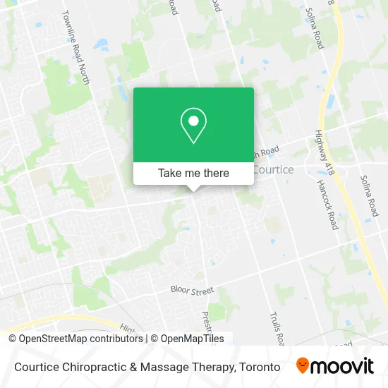 Courtice Chiropractic & Massage Therapy map