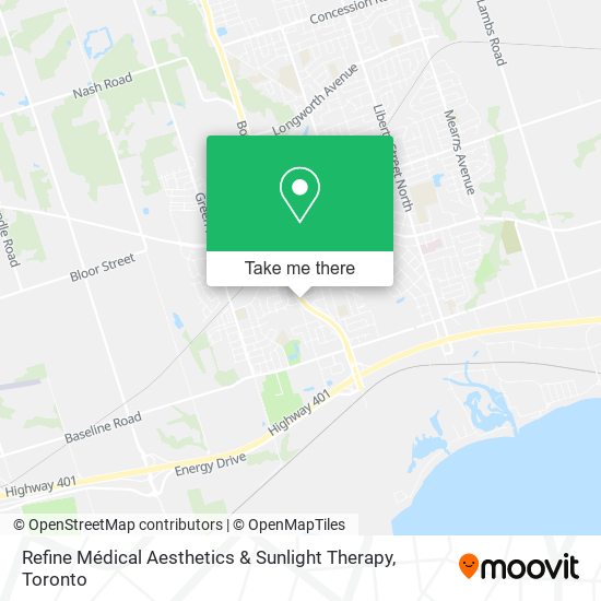 Refine Médical Aesthetics & Sunlight Therapy plan
