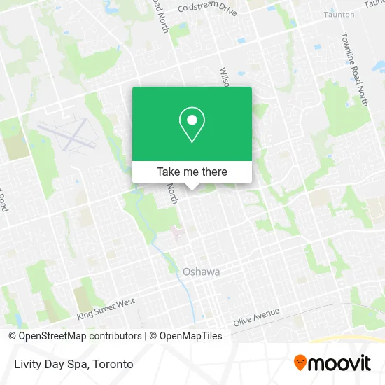 Livity Day Spa map