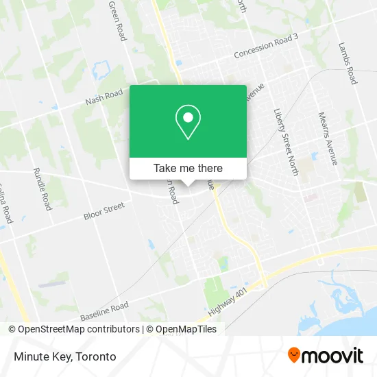 Minute Key map