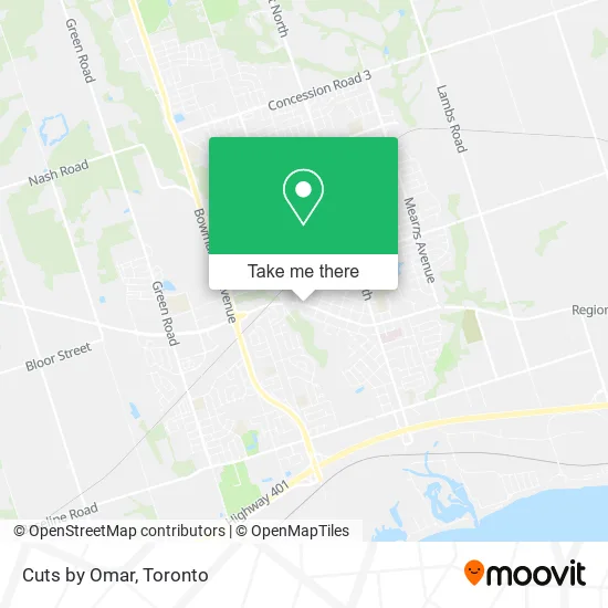 Cuts by Omar map