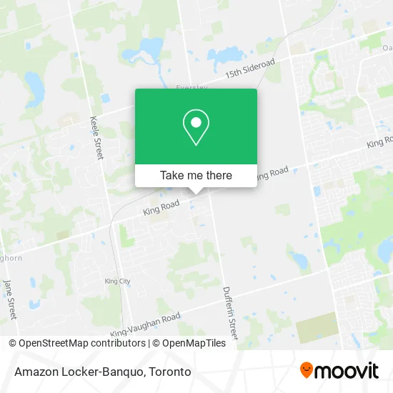 Amazon Locker-Banquo map