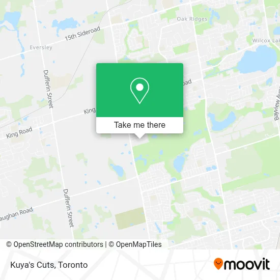 Kuya's Cuts map
