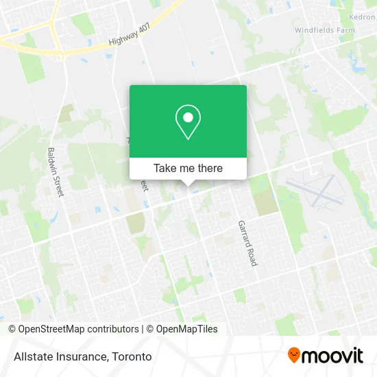 Allstate Insurance map