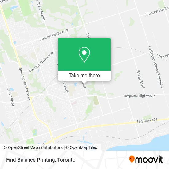 Find Balance Printing map