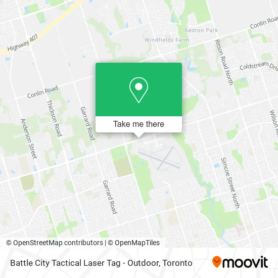 Battle City Tactical Laser Tag - Outdoor plan