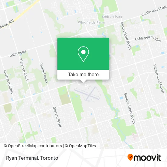 Ryan Terminal map