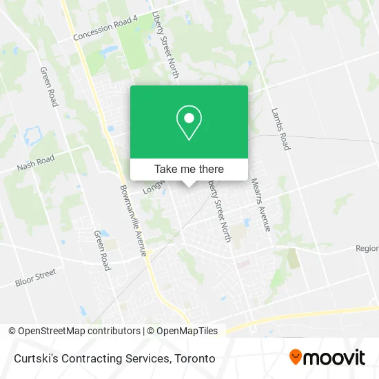 Curtski's Contracting Services map