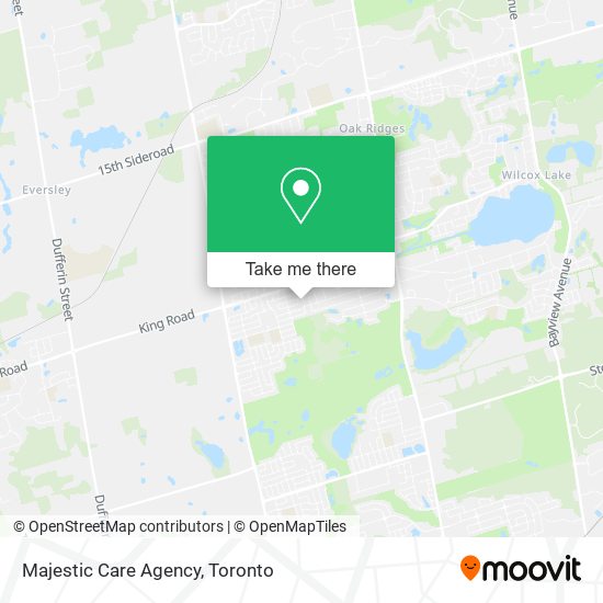 Majestic Care Agency map