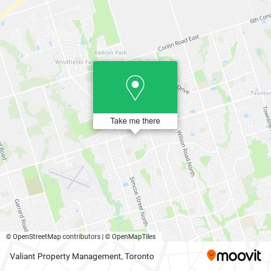 Valiant Property Management map