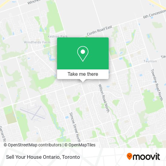 Sell Your House Ontario map