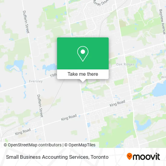 Small Business Accounting Services map