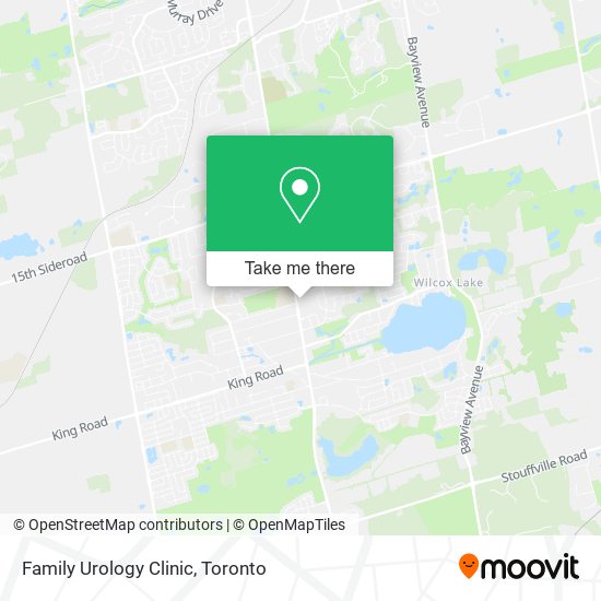 Family Urology Clinic map