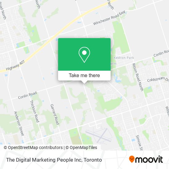 The Digital Marketing People Inc map