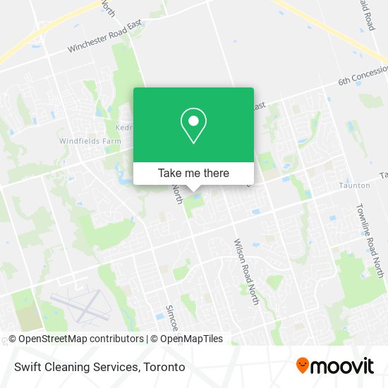 Swift Cleaning Services map