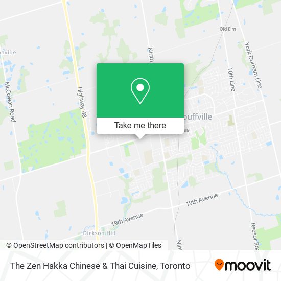 The Zen Hakka Chinese & Thai Cuisine map
