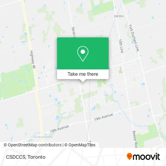 CSDCCS map