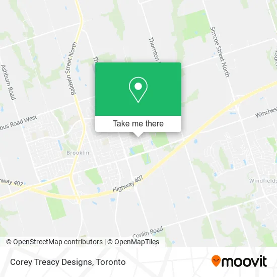 Corey Treacy Designs map