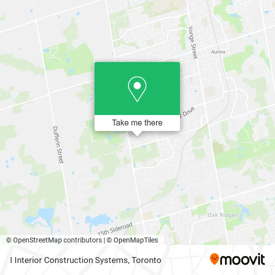 I Interior Construction Systems map