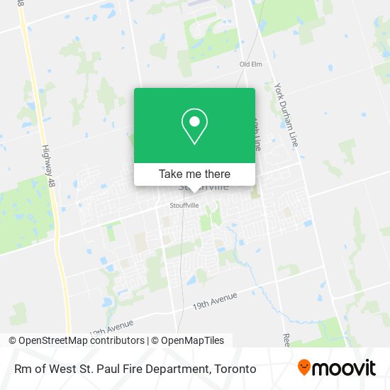 Rm of West St. Paul Fire Department map
