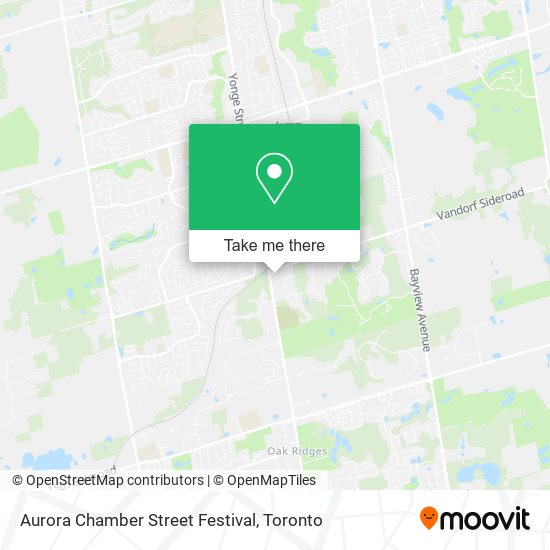 Aurora Chamber Street Festival map