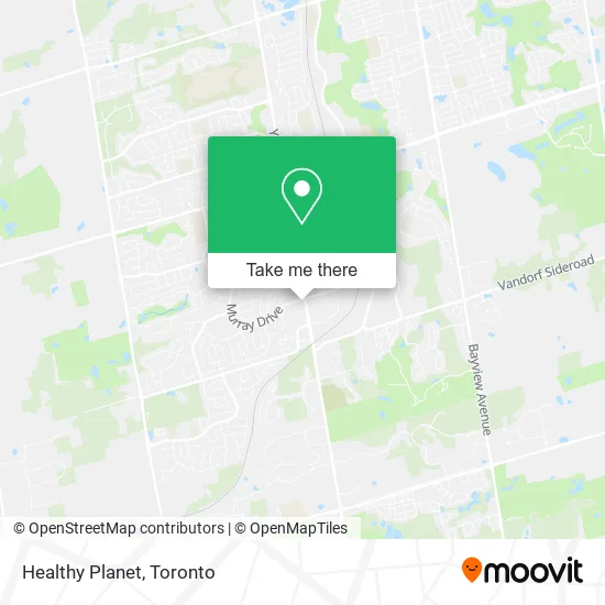 Healthy Planet map