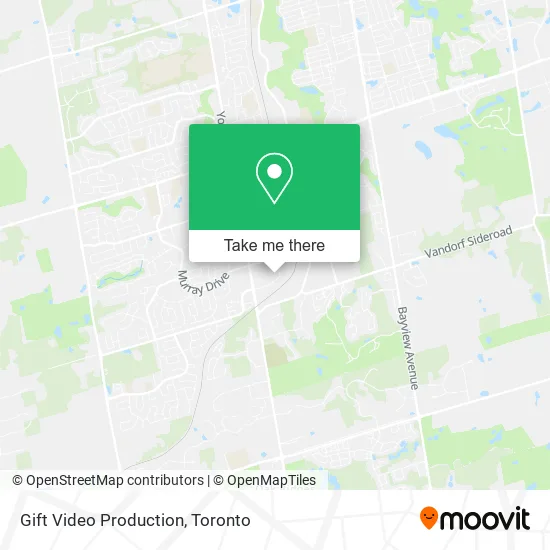 Gift Video Production map