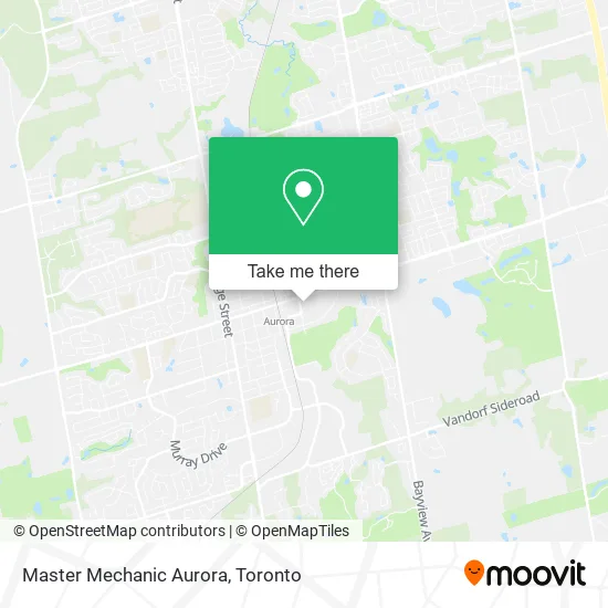 Master Mechanic Aurora map