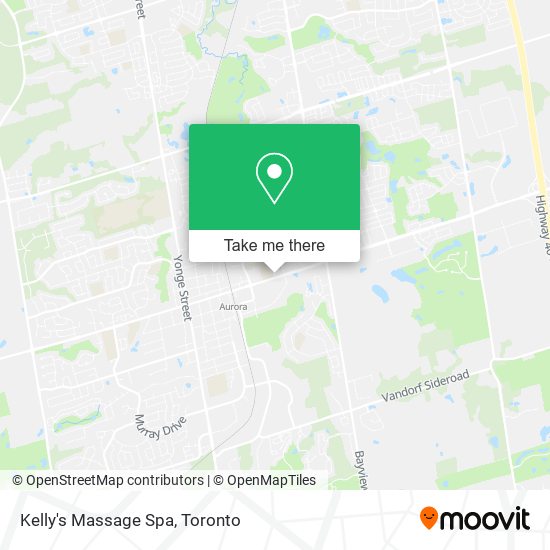 Kelly's Massage Spa map