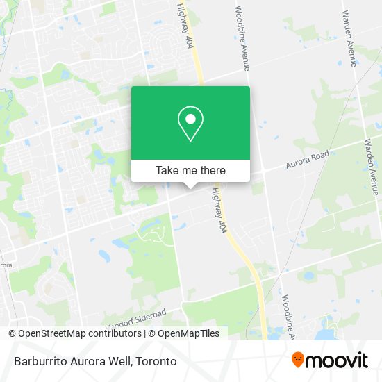 Barburrito Aurora Well map