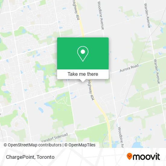 ChargePoint map