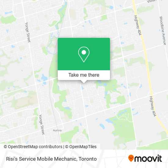Risi's Service Mobile Mechanic map