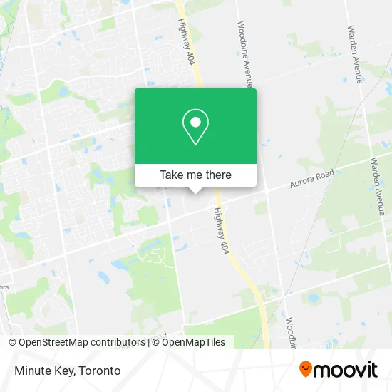 Minute Key map