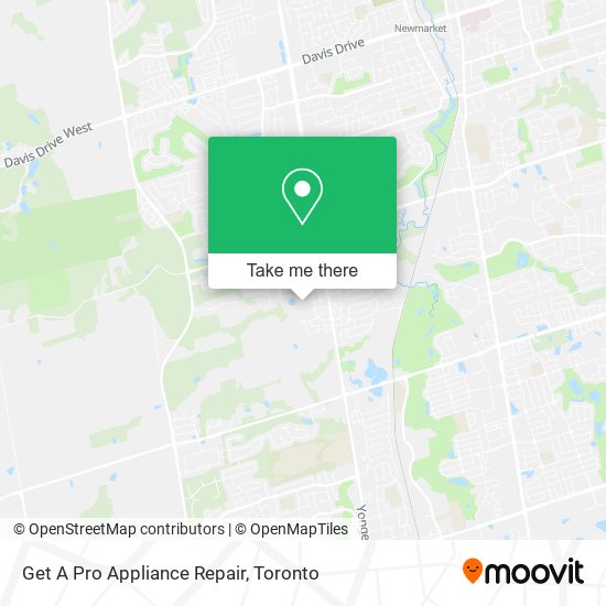 Get A Pro Appliance Repair map