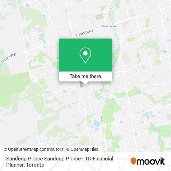 Sandeep Prince Sandeep Prince - TD Financial Planner map