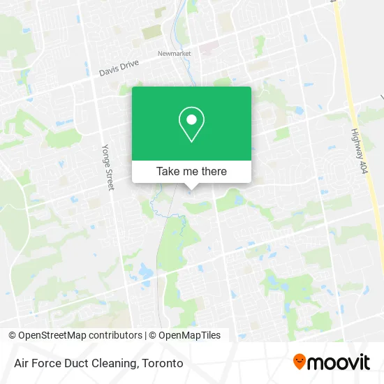 Air Force Duct Cleaning map