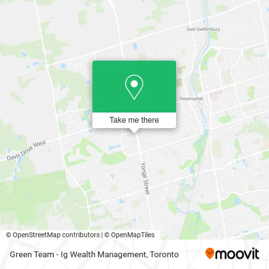 Green Team - Ig Wealth Management map