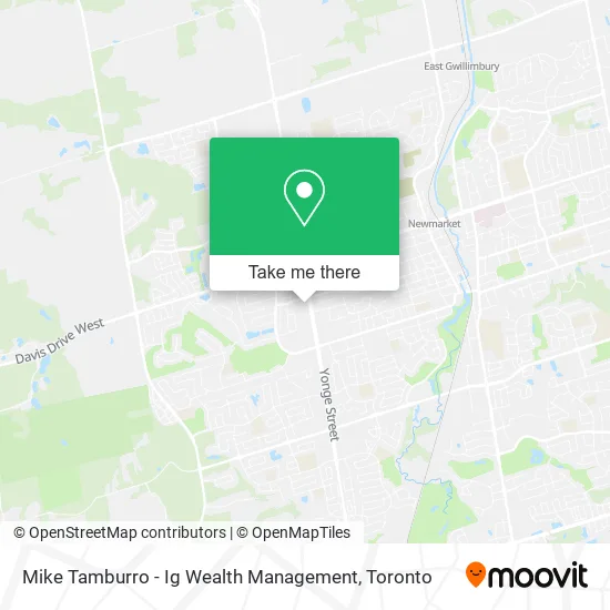 Mike Tamburro - Ig Wealth Management map