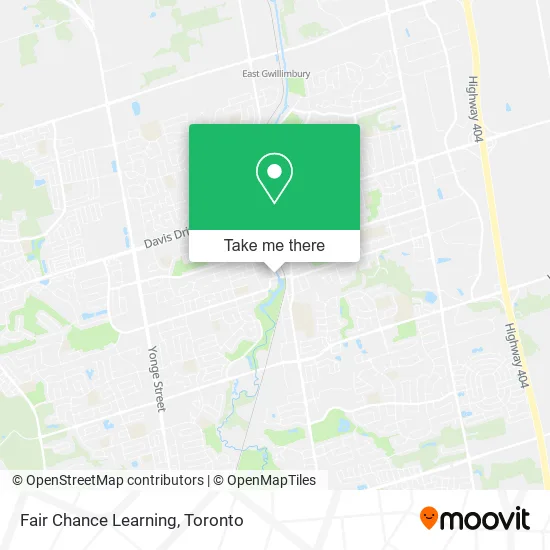 Fair Chance Learning map