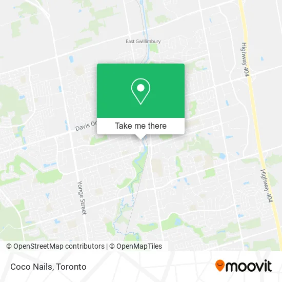 Coco Nails map