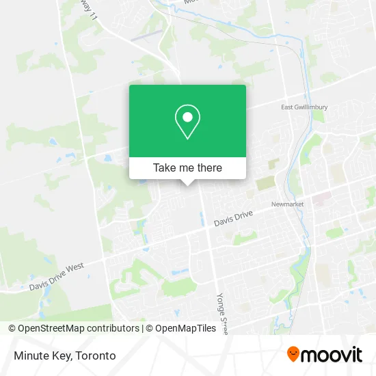 Minute Key map