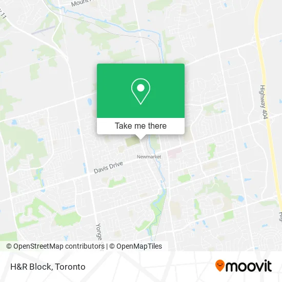 H&R Block map