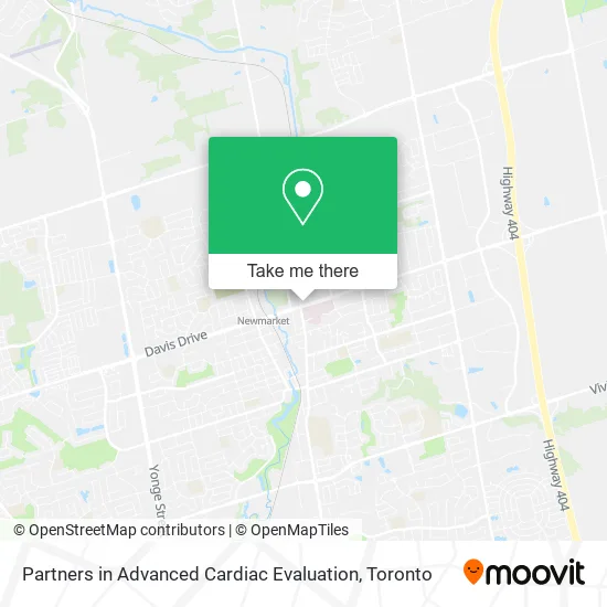 Partners in Advanced Cardiac Evaluation map