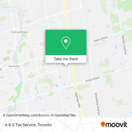 A & S Tax Service map