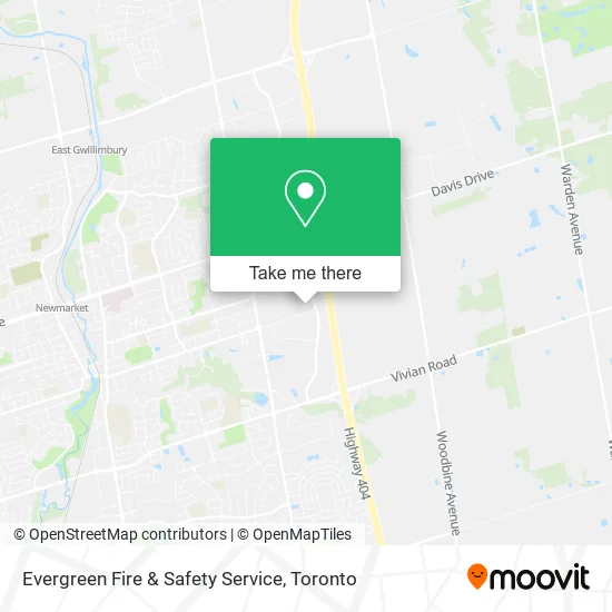 Evergreen Fire & Safety Service map