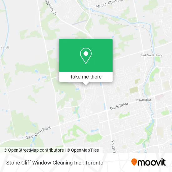 Stone Cliff Window Cleaning Inc. map